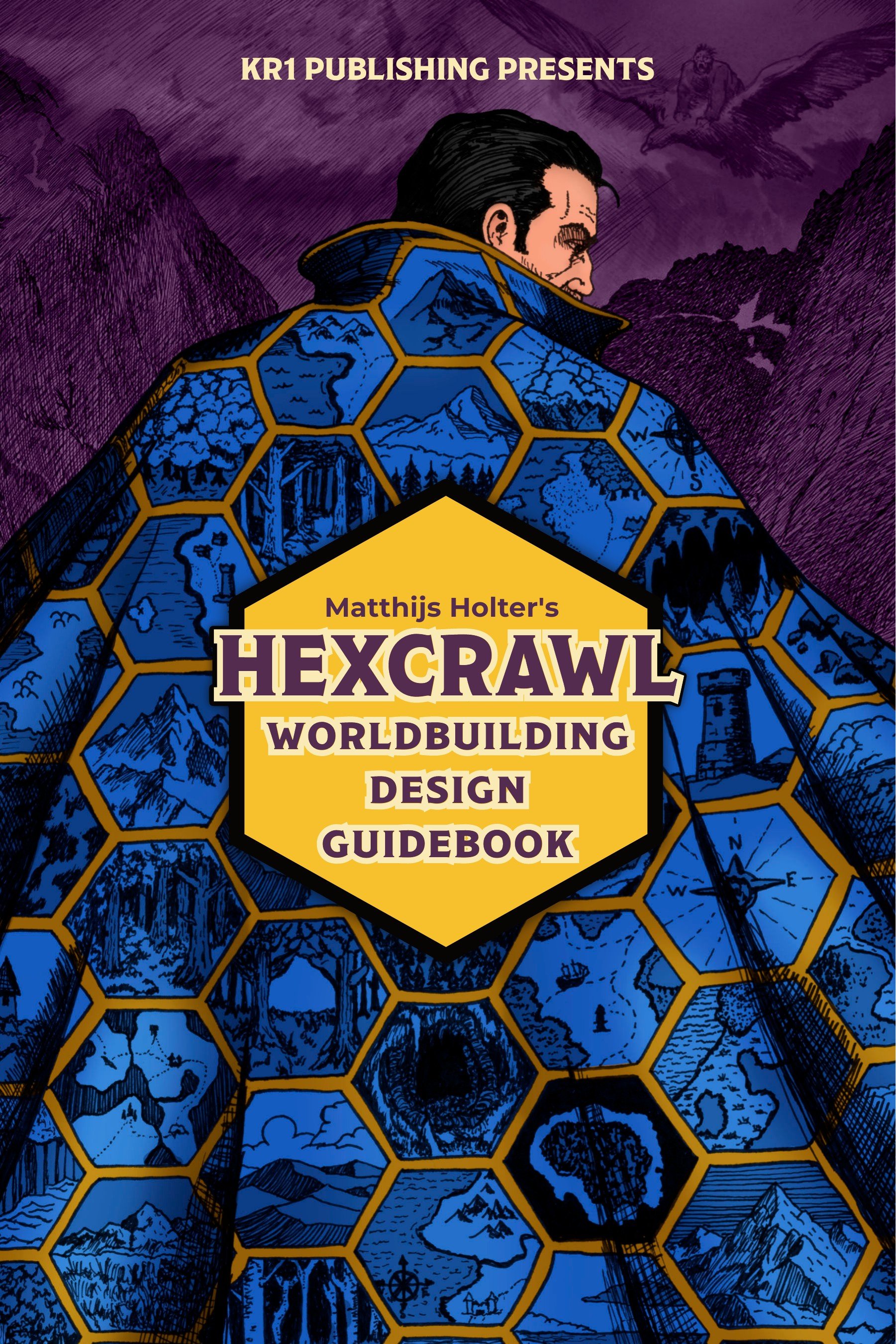 Hexcrawl: Worldbuilding Design Guidebook cover