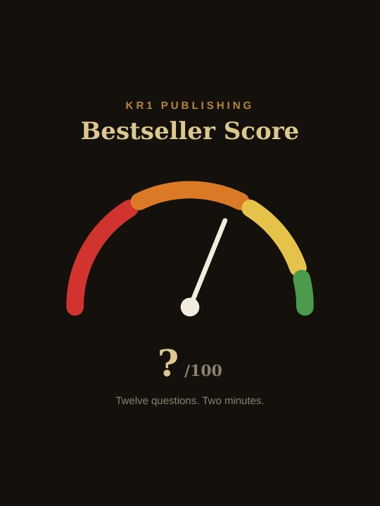 The Bestseller Score Quiz